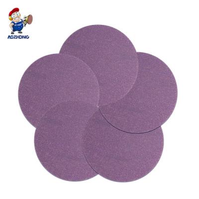 China Car 9 inch Emery Paper Ceramic Porous Sanding Disc for Car Wool Polish for sale