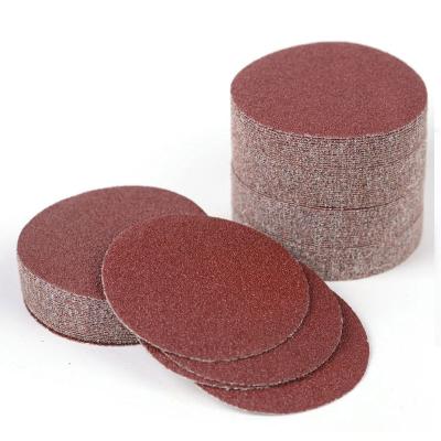 China 150mm Red Sanding Discs Assembled Waterproof Water and Oil Resistance Sandpaper Grinding and Polishing for Automobile Metal Wood Polish for sale