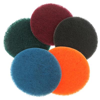 China High Performance Round Aluminum Oxide Scrubbing Pad Abrasive Stainless Steel Cleaning Scrubbing Pad for Cast Iron Pots/Grills/Broilers/Gara for sale