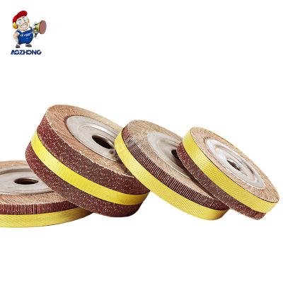 China High Polishing Efficiency Flower Fin Abrasive Wheel Disc and Long Lifespan Quality Wool Felt Fin Drum Wheel for Furniture Polishing Cutting Wheel Flap Disc for sale