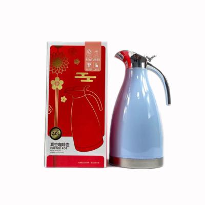 China Best Selling Hot Water Bottle PORTABLE Blue 1.5L Stainless Steel Hot Water Bottle With Cover Vacuum Flasks for sale