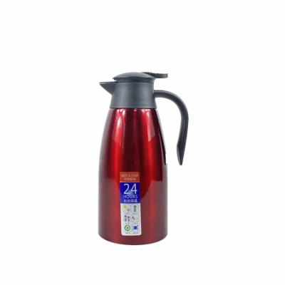 China Large Capacity 304 Coffee Jug Stainless Steel Insulation Vacuum Kettle Pot Thermos 2L for sale