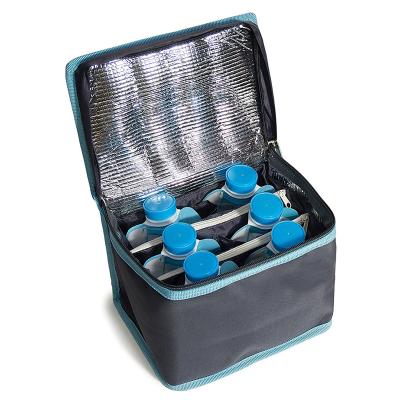 China Waterproof Portable Cooler Bag Thermal Tote Insulated Lunch Bag Box Drink Cans Bottles Cooler Bag for sale