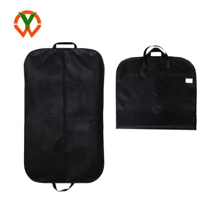 China Portable Wholesale Folding Hanging Bag Travel Suit Cover Dress Bag Garment Bag Carry Packing for sale