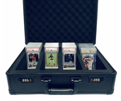 China Weather Proof Shockproof Dustproof Sanders Card Storage Case For BGS/PSA Rated Slabs Slab Protector for sale