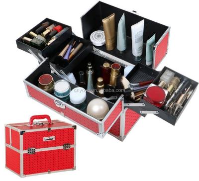 China Lady Aluminium Makeup Suitcase for sale