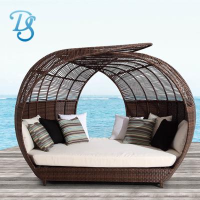 China Patio\garden\outdoor modern practical folding bed\hotel cover for sale