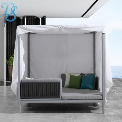 China Modern High Quality With Good Price Outdoor Cord Woven Polyester Daybed for sale