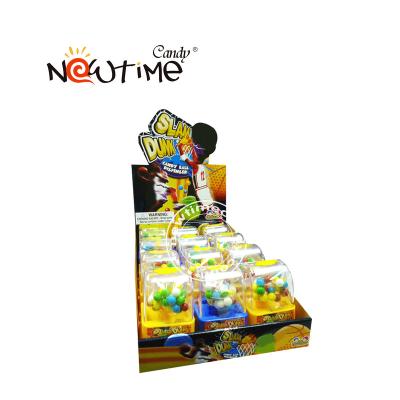 China NTT20162 Full Size Slam Dip Toy Machine Multi Colored Fruit Flavor Gumball Machine Toy Candy for sale