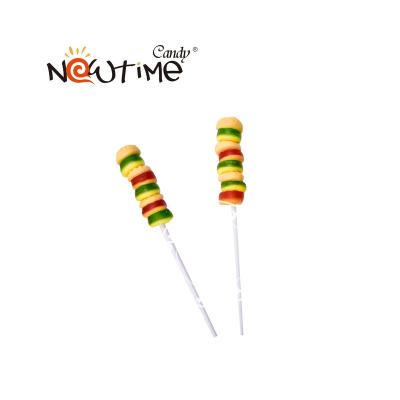 China Mixed Natural Gummy Lollipop for sale