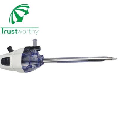 China Thread Design Laparoscope Surgical Disposable Bladeless Trocar For Abdominal Puncture for sale