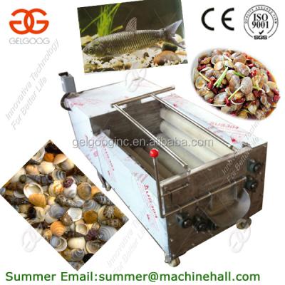 China High Yield Fish Scales Elimination | Clam Washing Machine | Sea Shell Washing Machine 800-5000kg/h for sale