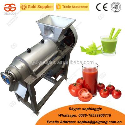 China Commercial cold press juicer machine stainless steel tomato juicer machine GGJE-5 for sale