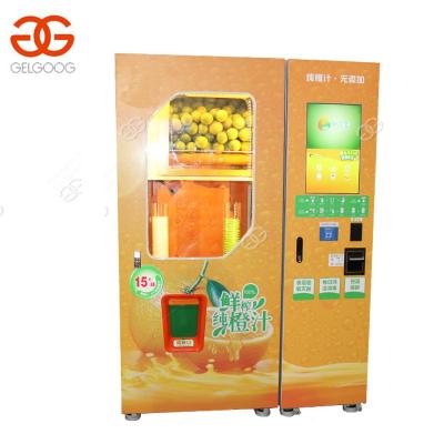 China Commercial building Juice Vending Machine Manufacturer automatic fresh squeezed orange for sale