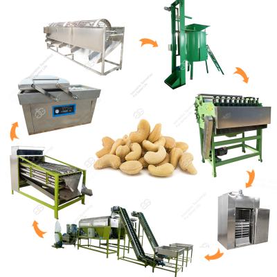 China Dairy Factory Commercial Cashew Nut Shelling Machine Line Cashew Processing Machine in India for sale