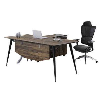 China Expandable Deluxe Manager Office Desk One Seat Manager Desk for sale