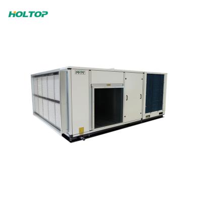 China Commercial Hotels HOLTOP 380V Central HVAC Package Rooftop Air Conditioner for sale