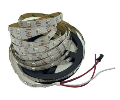 China 5V theme park cheap price high brightness changeable magic color led strip light pixel led ws2812b lighting for sale