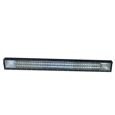 China Best cheap price aluminum 3row 104CM 198led 594W super bright LED light bar for off road car ceiling for sale