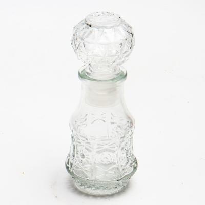 China Wholesale 2oz 60ml Mini Beverage Storage Glass Jar With Lid Glass Use For Whiskey Liquor Alcohol SCENT for sale