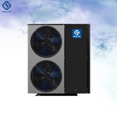 China Outdoor High Heating COP Air Source Heat Pump Cooling , Nulite 10KW 15KW 20 KW DC Inverter Heat Pump for sale