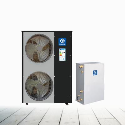 China Hotel 10KW 20 KW Split High DC Inverter Heat Pump Water Heater COP Air Source Heat Pump Heating for sale