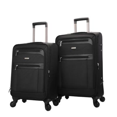 China Polyester Travel Suitcase Cover Big Brand OEM/ODM Polyester Carry On Trolley Case Luggage Sets Paris 24 Travel Package for sale