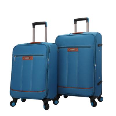 China 2022 soft school travel trolley bag \ honeymoon travel \ etc. honeymoon viaje maletas bottom fabric OEM/ODM sets travel luggage wholesale suitcases for sale