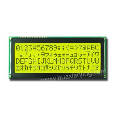 China High Quality LCD Screen 20x4 Serial LCD Display Character STN Yellowish Green 2004 Module 146(L) X 62.5(W) mm for sale