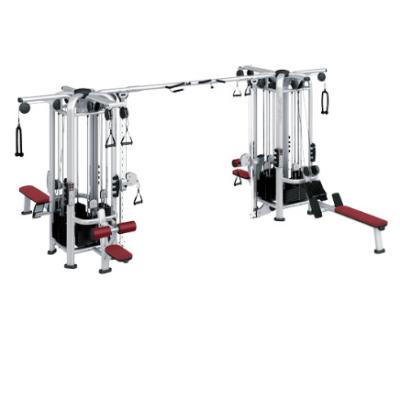 China Multifunction Commercial fitness gym equipment multi gym 8 jungle station gym multi strength training machine for sale