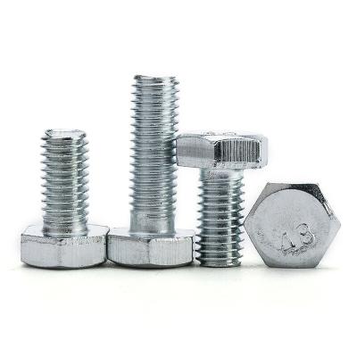 China High Quality Full Stainless Steel Thread High Tensile Hex Construction Bolt With Nut for sale