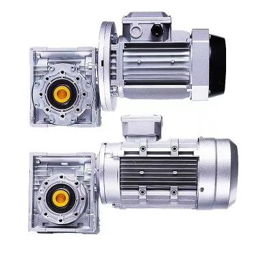 China NMRV090 Worm Wheel Electric Motor Reduction Gearbox Transmission Worm Gear Speed ​​Reducers for sale