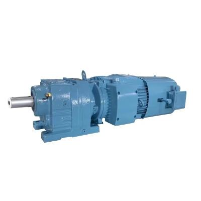 China Helical Helical / Bevel / Miter Geared Motor R Series Reducer Gear Reduction Gear For Lifting Equipment for sale