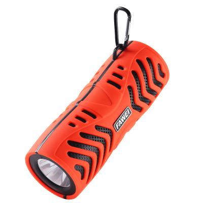 China 2021 New Arrival LED Flashlight BT Amplifier Wireless Speaker Portable Wireless Speaker Products For Home Sports for sale