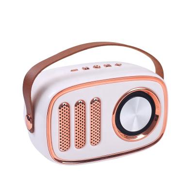 China Active Wireless Charging Radio Wireless Style FM Mini Speakers For Mobile Phone Home Theater With 1200MA Speaker Power Bank for sale