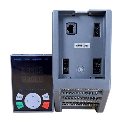 China Plastic Shell Vfd 220v Single Phase 3 to 380v 0.7-4kw Phase Frequency Switch Best Selling for sale