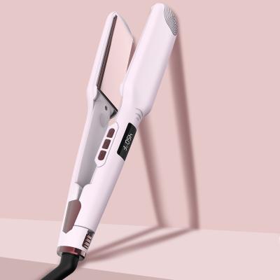 China Outdoor High Quality Factory Customize Negative Temperature Memory Lon Flat Iron Titanium Hair Moving Straighteners for sale