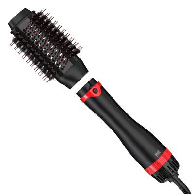 China Ionic Detachable Oval Professional Hair Lizze Hair Dryer 2022 Travel Comb Straightener Hair Dryer Extreme Hot Airbrush for sale