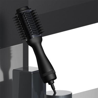 China One Step Ionic Hair Dryer Volumizer Brush Straighten Hot Curling Iron Hot Air Comb Airbrush for sale