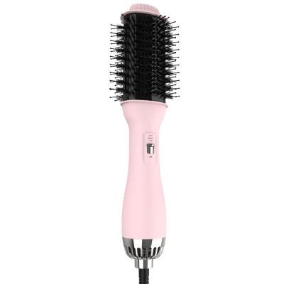 China Car Fashion 3 in 1 Hair Dryer and Volumizing Brush Paint One Step Hair Dryer Electric Straightener and Styler Curler Hot Airbrush for sale