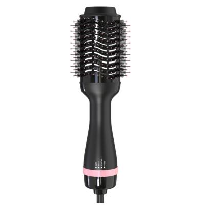 China Salon Customize 3 in 1 One Step Hair Dryer Salon Electric Blow Brush Dryer Hair Straightener and Volumizer 1100W Dryer for sale