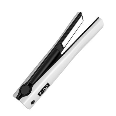 China Mini Electric Flat USB Fast Radio Ceramic Iron Comb Hair Straightener for sale