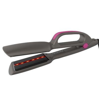 China 2022 New Professional Hotel Digital Hair Straightener Flat Iron Professional Infrared Fast Heating Salon Tool for sale