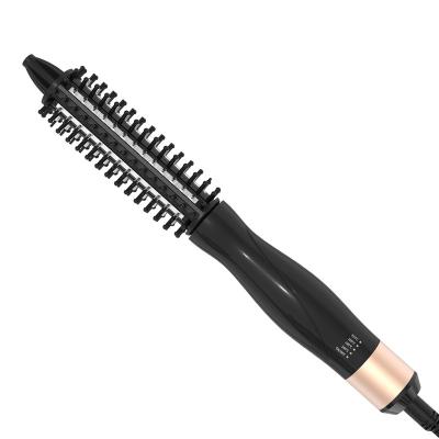 China 2021 Ionic Innovative Product Hair Straightener Brush Comb Heated Electric Straightening Professional Hot Airbrush for sale