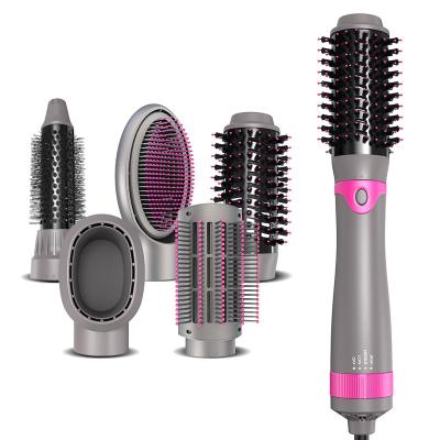 China Removable Interchangeable Hair Brush Dryer Hot Airbrush Salon Equipment for sale