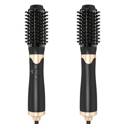 China One Step Hair Maker and Volumizer Boar Maker One Step Hair Dryer Bristle Brush Ionic Hair Curler for sale