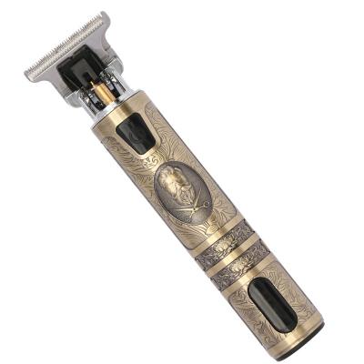 China Cordless Car Supply Professional Grade Men's Golden Electric Hair Clippers for sale