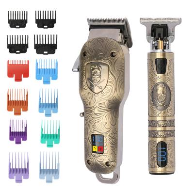 China Professional Car Hair Trimmers and Rechargeable Clippers Hair Trimmers with Big Twist Motor for sale