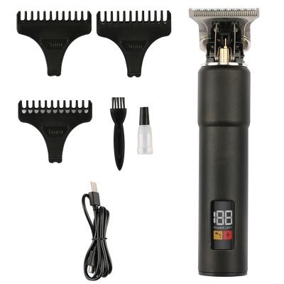 China Wholesale Outdoor LED Display Professional Rechargeable Electric Hair Clipper Men Hair Trimmer Accessories Customized for sale