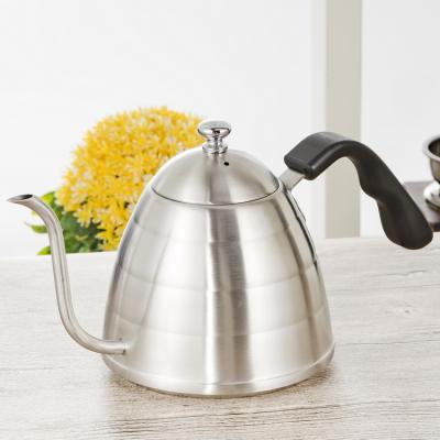 China Sustainable Stainless Steel Hand Drip Coffee Kettle With Bakelite Handle for sale